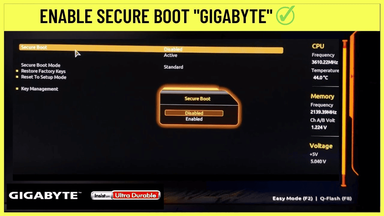 Gigabyte Switching to Secure Boot Kills Motherboard: A Comprehensive Analysis